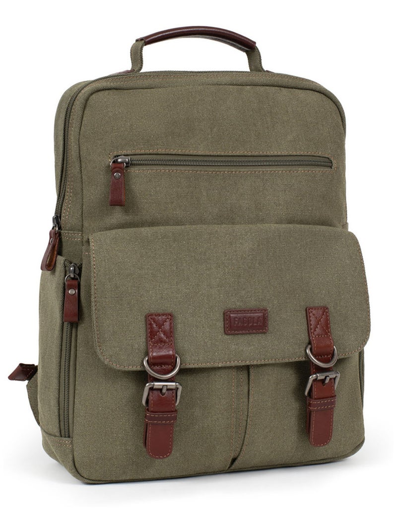 Sac à dos  léo | fagola Kaki - Kiabi