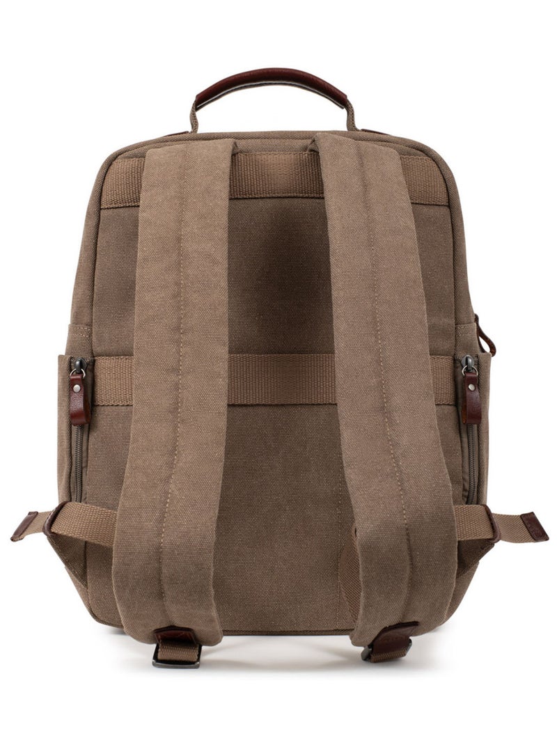Sac à dos  léo | fagola Taupe - Kiabi