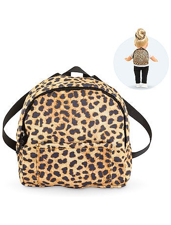 Sac à dos Léopard pour poupée ma Corolle