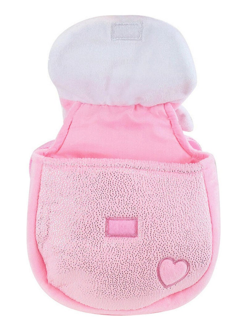 sac à dos Licorne en Peluche  3D -  Hauteur 23 cm Rose - Kiabi