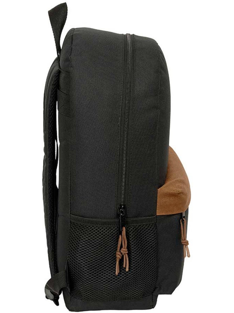 Sac à dos manga One Piece crâne et os croisés 19 L 46x30x14 cm compatible chariot Noir - Kiabi