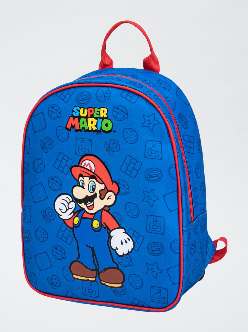 Sac à dos 'Mario' bleu - Kiabi