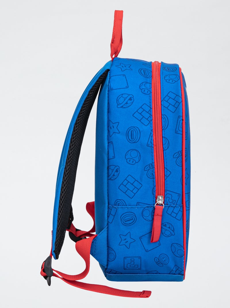 Sac à dos 'Mario' bleu - Kiabi