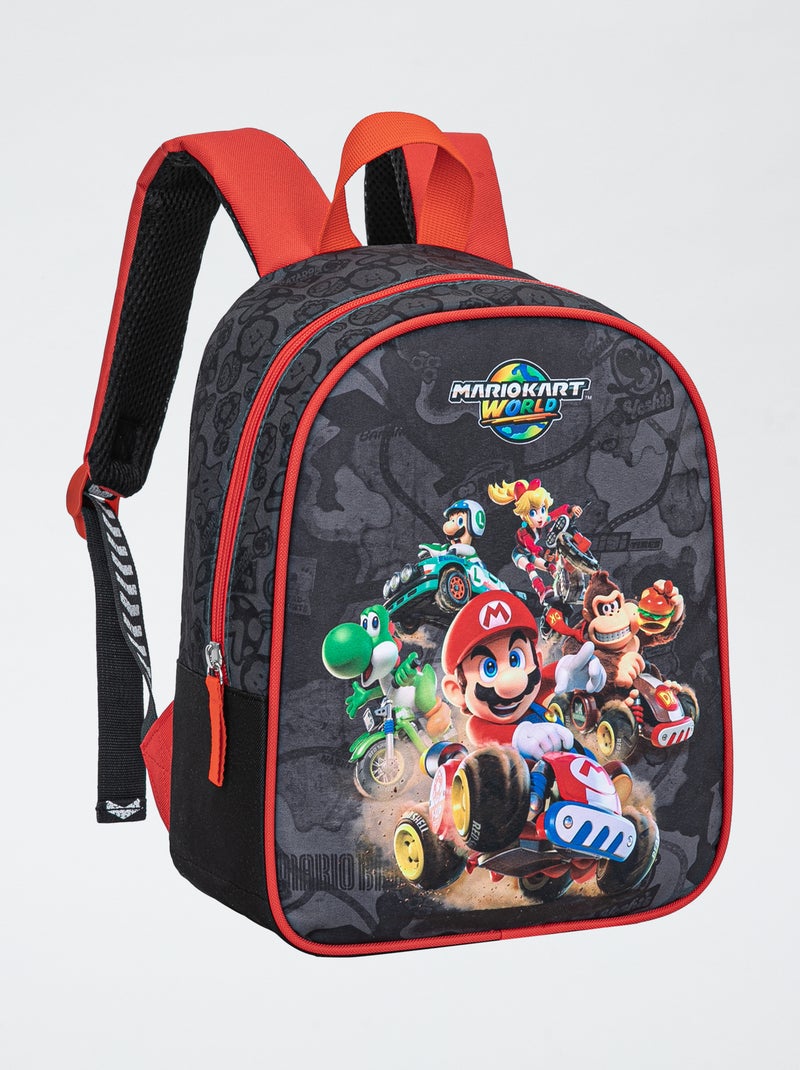 Sac à dos 'Mario Kart' Noir - Kiabi
