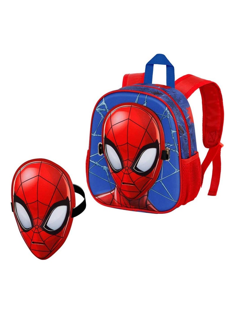 Sac à dos Masque - Marvel Spiderman Badoom - Rouge - Taille Unique Rouge - Kiabi