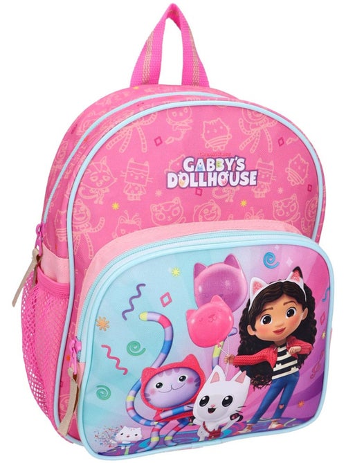 Sac à dos maternelle 29 cm 'Gabby's Dollhouse' zippé 2 poches - Kiabi Sac à dos maternelle 29 cm 'Gabby's Dollhouse' zippé 2 poches - Kiabi