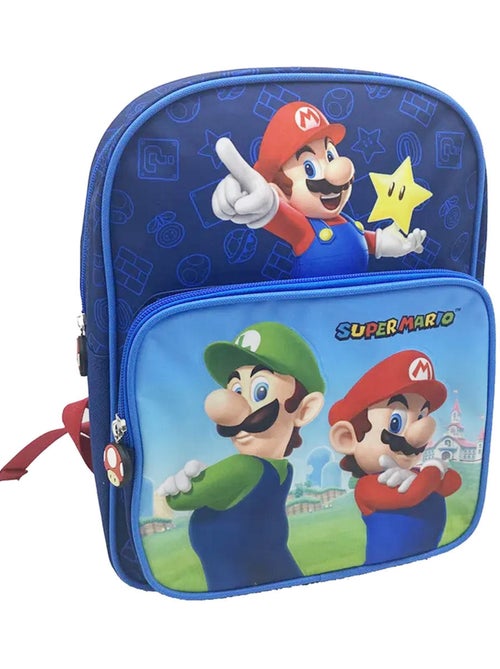Sac à dos maternelle 29 cm 'Super Mario' – imprimé cartoon - Kiabi