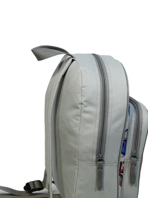 Sac à dos maternelle 31 cm avec poche Star Wars / The Mandalorian Baby Yoda Gris Bagtrotter - Kiabi