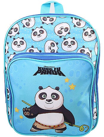 Sac à dos maternelle 31 cm bleu Kung Fu Panda - Bagtrotter