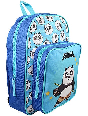 Sac à dos maternelle 31 cm bleu Kung Fu Panda - Bagtrotter