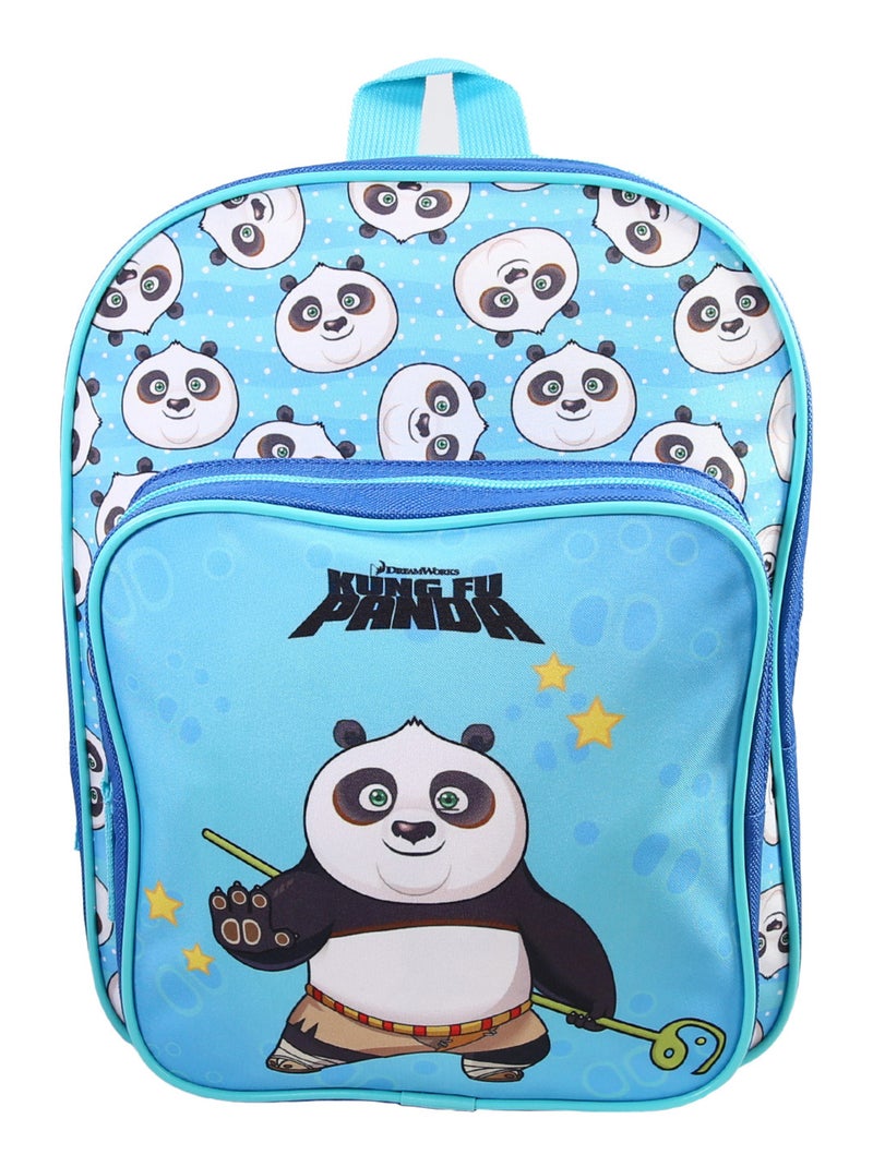 Sac à dos maternelle 31 cm bleu Kung Fu Panda - Bagtrotter Bleu - Kiabi