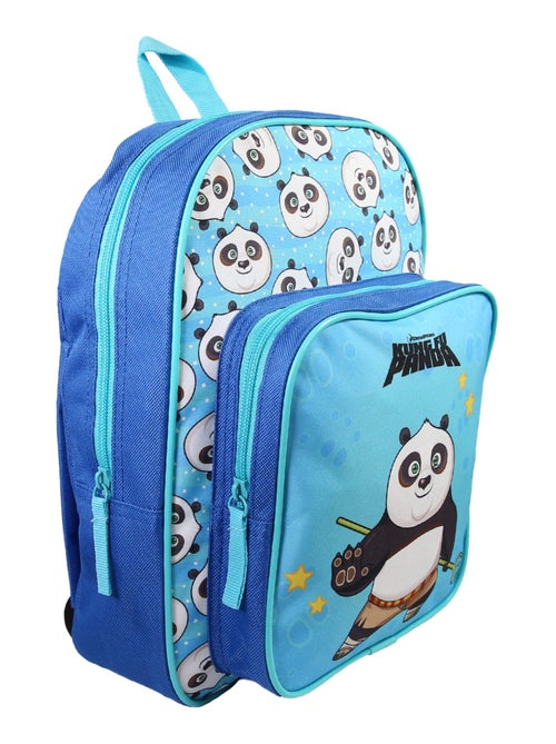 Sac à dos maternelle 31 cm bleu Kung Fu Panda - Bagtrotter - Kiabi