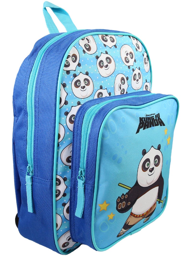 Sac à dos maternelle 31 cm bleu Kung Fu Panda - Bagtrotter Bleu - Kiabi