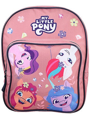 Sac à dos maternelle 31 cm rose My Little Pony - Bagtrotter