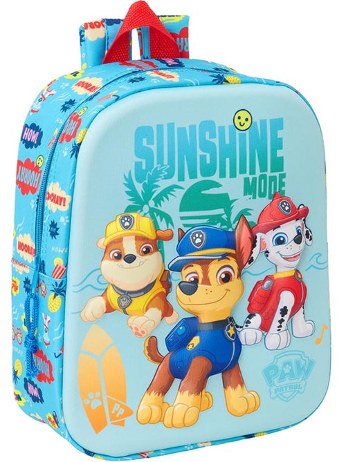 Sac à dos maternelle 3D en tissu synthétique Pat Patrouille - Kiabi