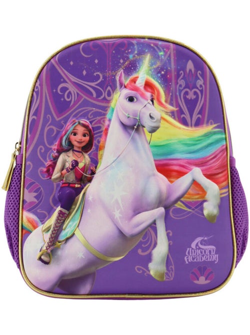 Sac à dos maternelle 3D licorne Unicorn Academy - Kiabi Sac à dos maternelle 3D licorne Unicorn Academy - Kiabi