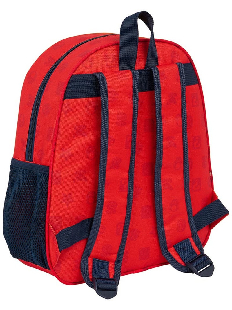 Sac à dos maternelle 3D motif Super Mario Super Mario Rouge - Kiabi