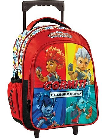 Sac à Dos Maternelle à Roulettes Gormiti The Legend 30 CM - Trolley enfant