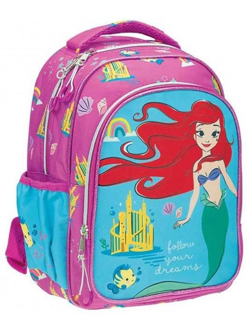 Sac à dos maternelle Ariel Disney Princess Follow your Dreams 30 CM - Kiabi Sac à dos maternelle Ariel Disney Princess Follow your Dreams 30 CM - Kiabi