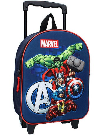 Sac à Dos Maternelle avec Roulettes Avengers Marvel 32 CM - Trolley enfant