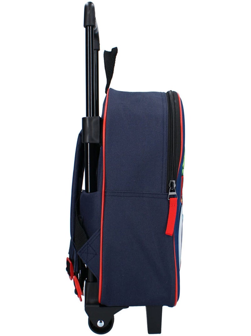 Sac à Dos Maternelle avec Roulettes Avengers Marvel 32 CM - Trolley enfant Bleu marine - Kiabi