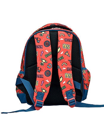 Sac à dos maternelle Cars motif course en tissu résistant