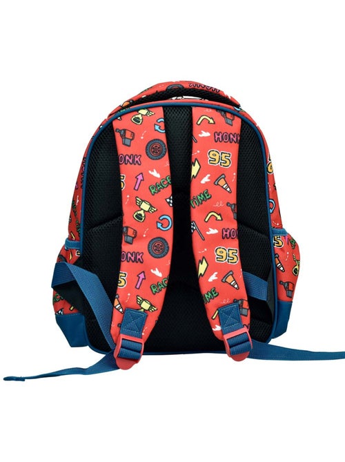 Sac à dos maternelle Cars motif course en tissu résistant - Kiabi