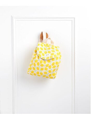 Sac à dos maternelle en coton rayé - SAUTHON