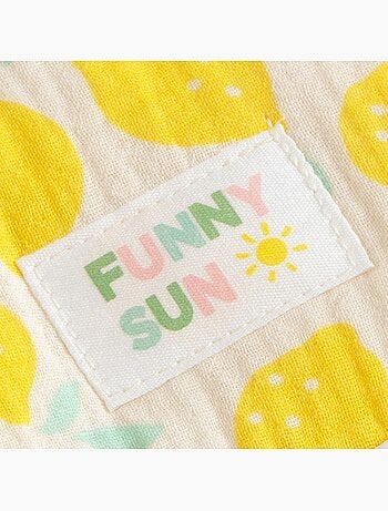 Sac à dos maternelle en coton rayé - SAUTHON