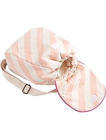 Sac à dos maternelle en coton rayé - SAUTHON