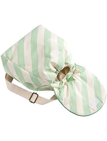 Sac à dos maternelle en coton rayé - SAUTHON