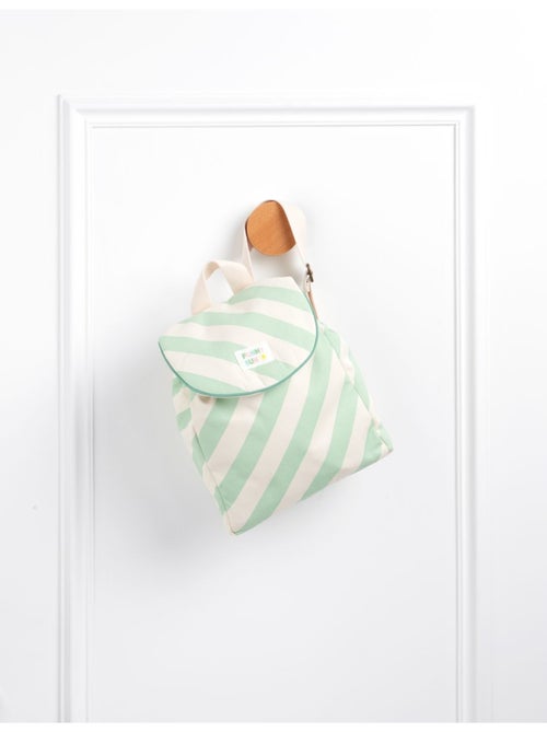 Sac à dos maternelle en coton rayé - SAUTHON - Kiabi