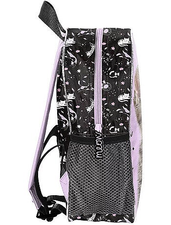 Sac à dos maternelle en polyester motif chat 3D Meow
