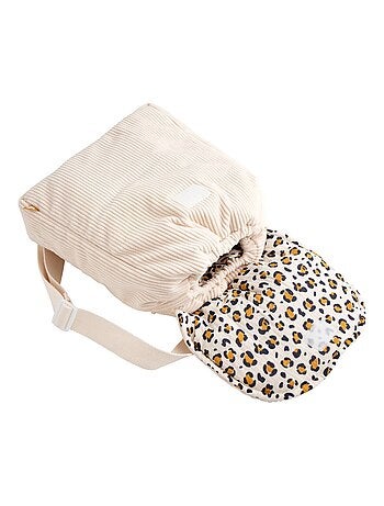 Sac à dos maternelle en velours côtelé avec oreilles - SAUTHON