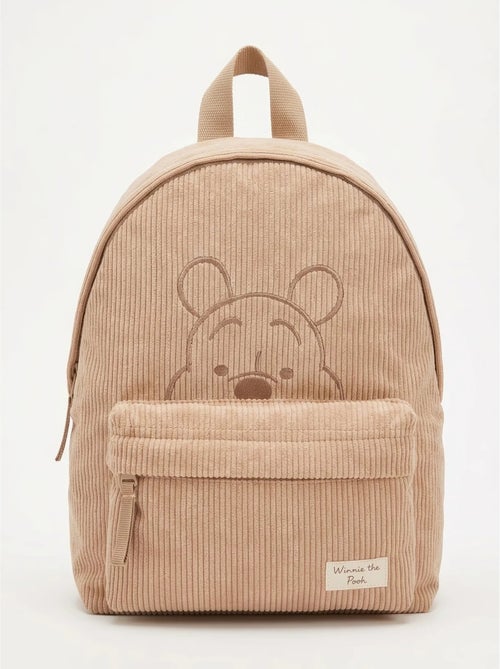 Sac à dos maternelle en velours côtelé winnie l'ourson disney - Kiabi Sac à dos maternelle en velours côtelé winnie l'ourson disney - Kiabi