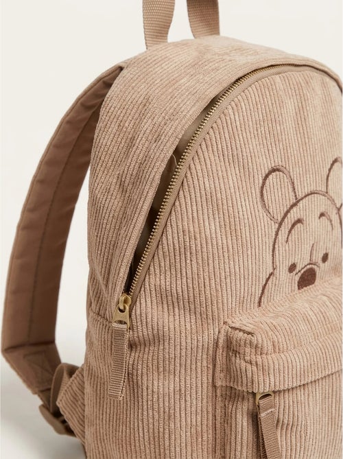 Sac à dos maternelle en velours côtelé winnie l'ourson disney - Kiabi Sac à dos maternelle en velours côtelé winnie l'ourson disney - Kiabi