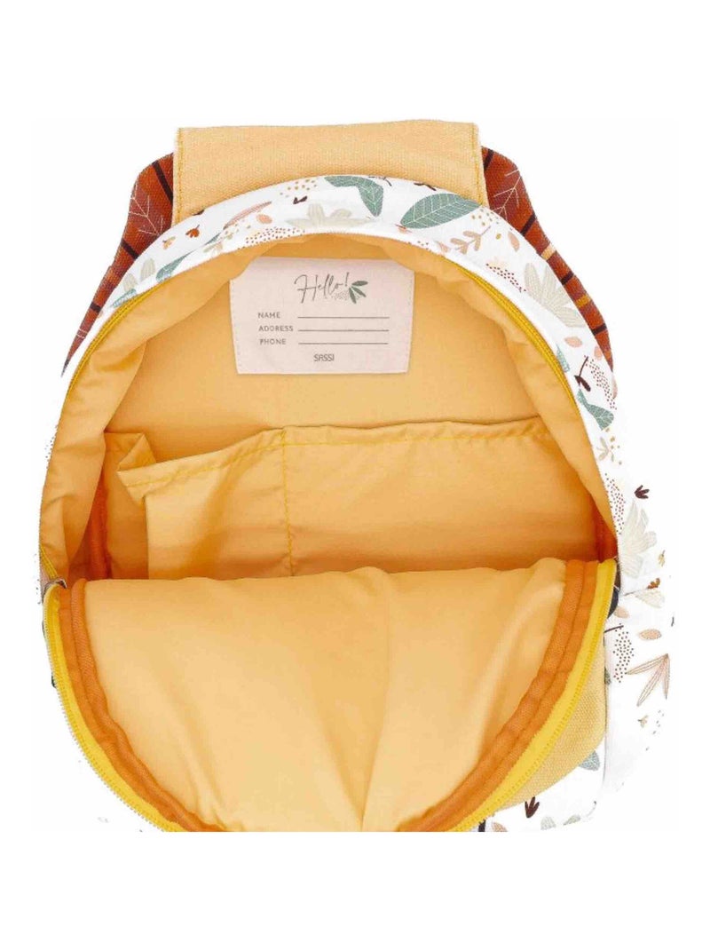 Sac à dos maternelle et crèche Animaux Sassi Junior Jaune - Kiabi