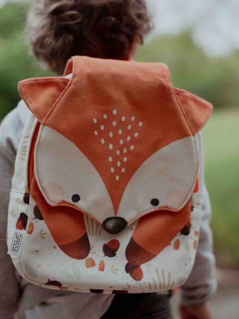 Sac à dos maternelle et crèche Animaux Sassi Junior Orange - Kiabi
