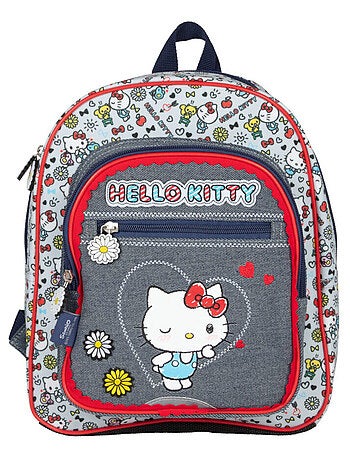 Sac à dos maternelle fille HELLO KITTY Kiss Kiss