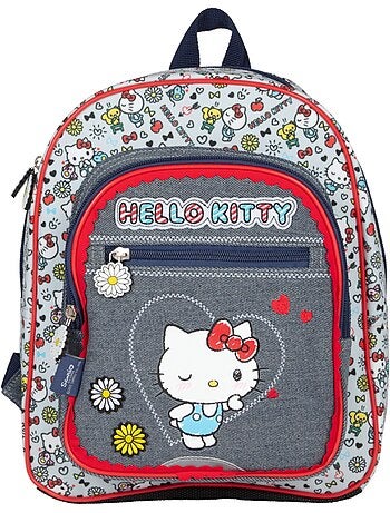 Sac à dos maternelle fille HELLO KITTY Kiss Kiss