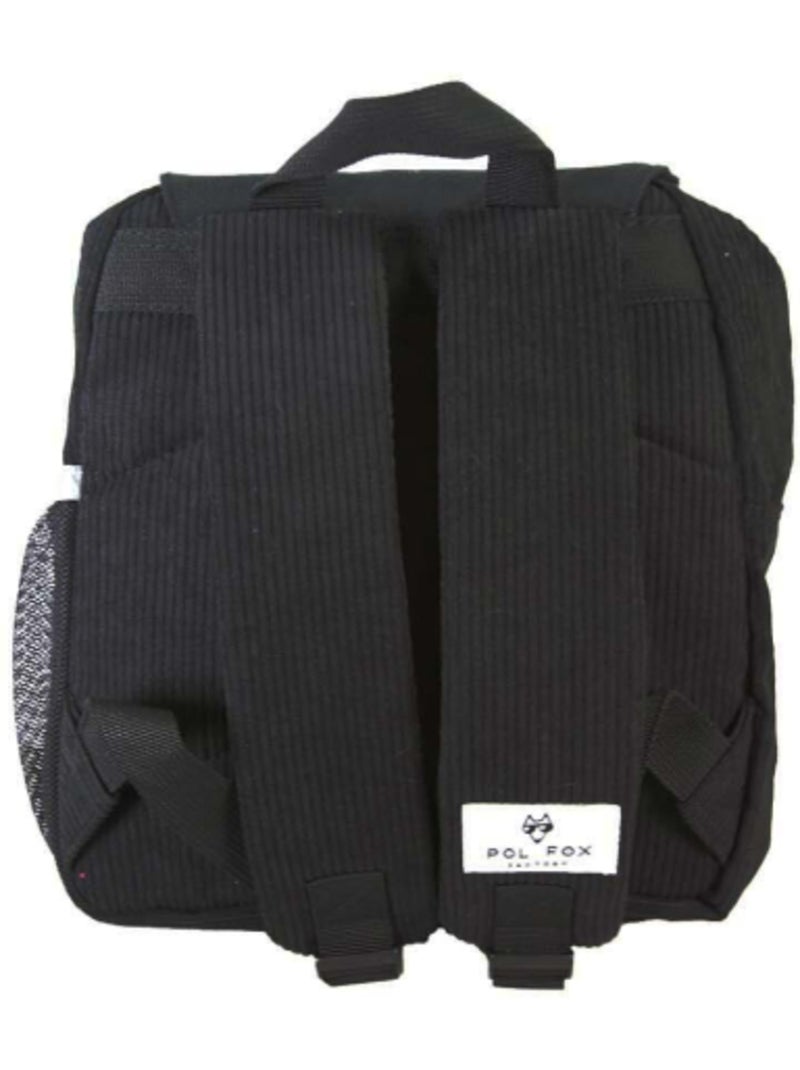 Sac à dos maternelle fille pol fox panda réversible - noir et blanc Noir - Kiabi