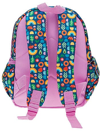 Sac à dos maternelle imprimé arc-en-ciel en tissu synthétique Fisher-Price