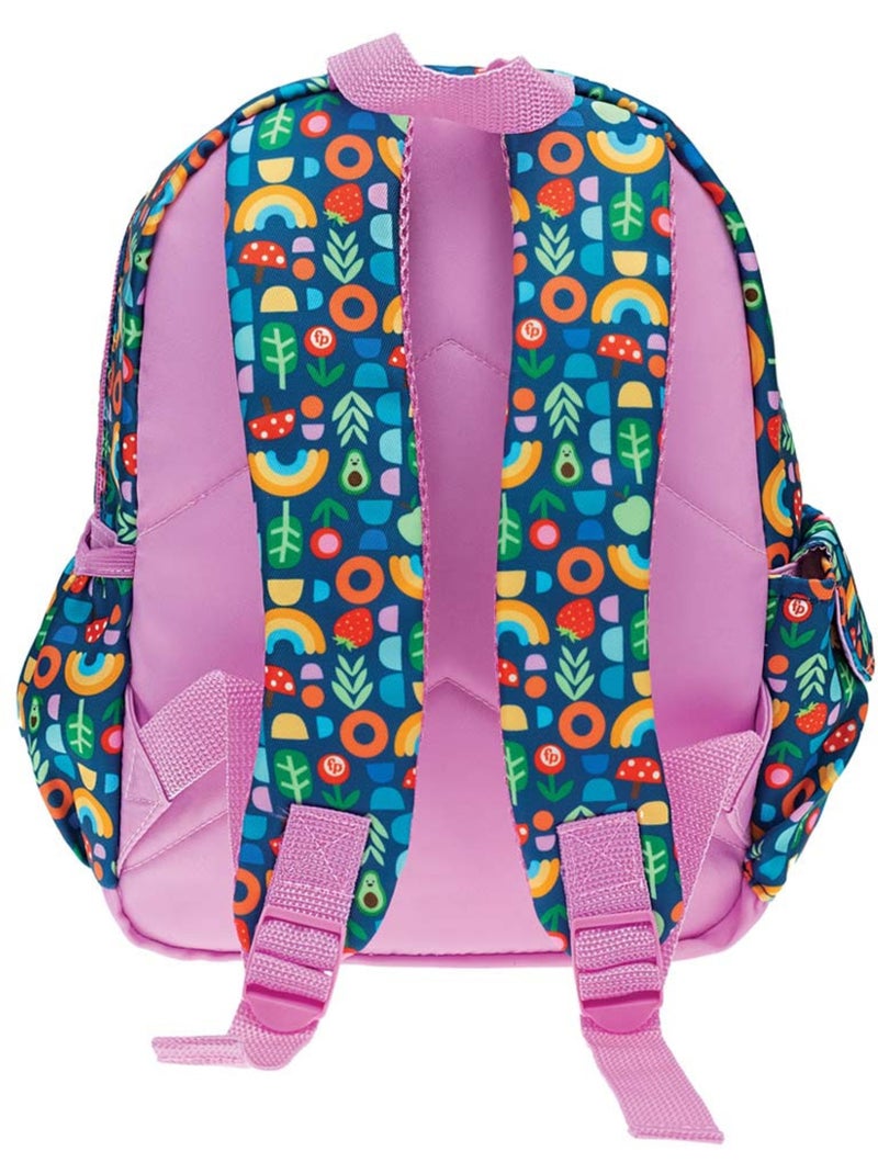 Sac à dos maternelle imprimé arc-en-ciel en tissu synthétique Fisher-Price Bleu Rose clair Gris - Kiabi