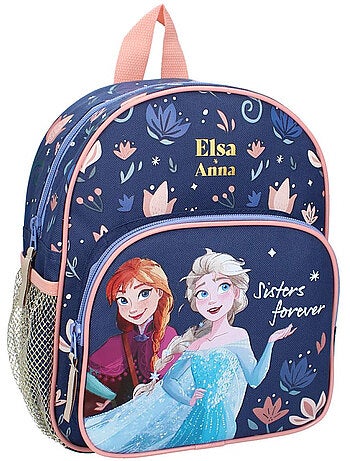 Sac à dos maternelle imprimé Elsa et Anna La reine des neiges
