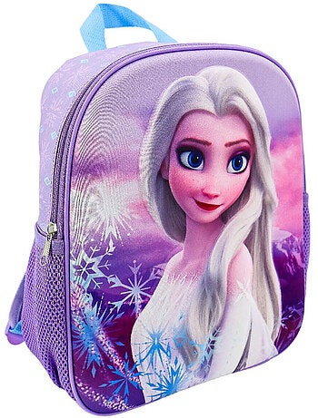 Sac à dos maternelle imprimé Elsa La reine des neiges