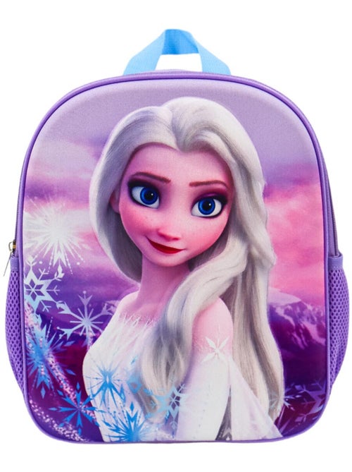 Sac à dos maternelle imprimé Elsa La reine des neiges - Kiabi