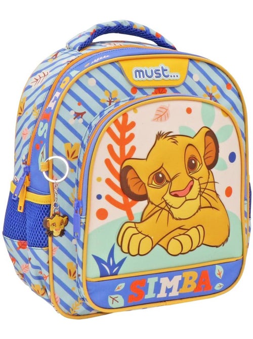 Sac à dos maternelle imprimé Simba tissu doux Disney - Kiabi