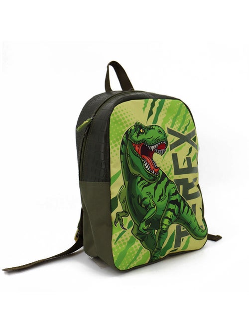 Sac à dos maternelle imprimé T-Rex en textile La boutique des toons - Kiabi