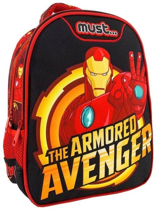 Sac à dos maternelle 'Iron Man' Avengers Must – 31 cm – 4 LED - Kiabi