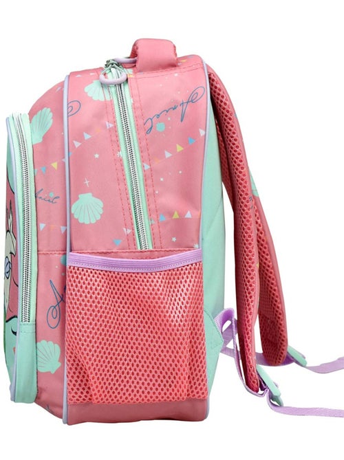 Sac à dos maternelle licence Disney Princess Ariel GIM en tissu synthétique - Kiabi